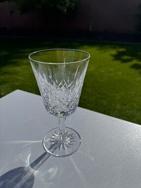 Waterford Crystal Lismore Water Goblet | Elegant Cut Crystal | EUC
